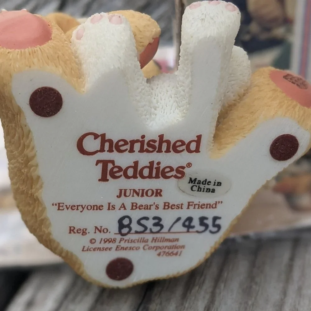 Cherished Teddies 1998 Junior 